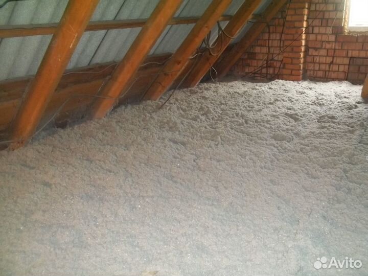 Бесшовное утепление дома