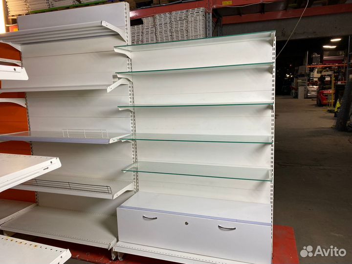 Стеллажи торговые Микрон