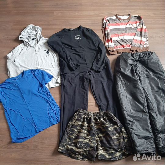 Брюки, кофты, баллоневые брюки - одежда пакетом