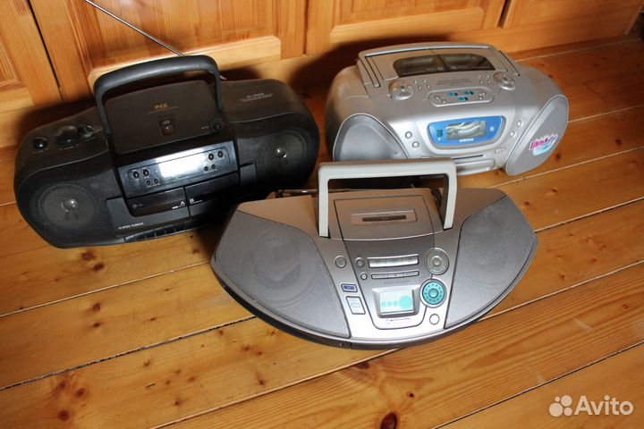 Бумбоксы Sony,Panasonic,Sharp