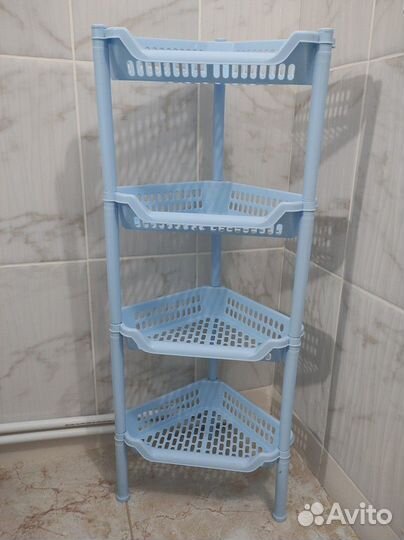 Стеллаж этажерка пластиковая