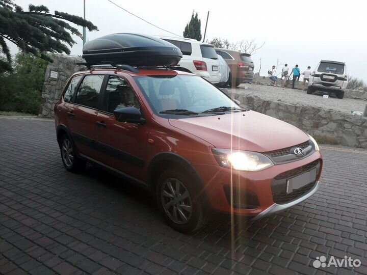 Автобокс Ветлан 430 черный на Nissan Pixo