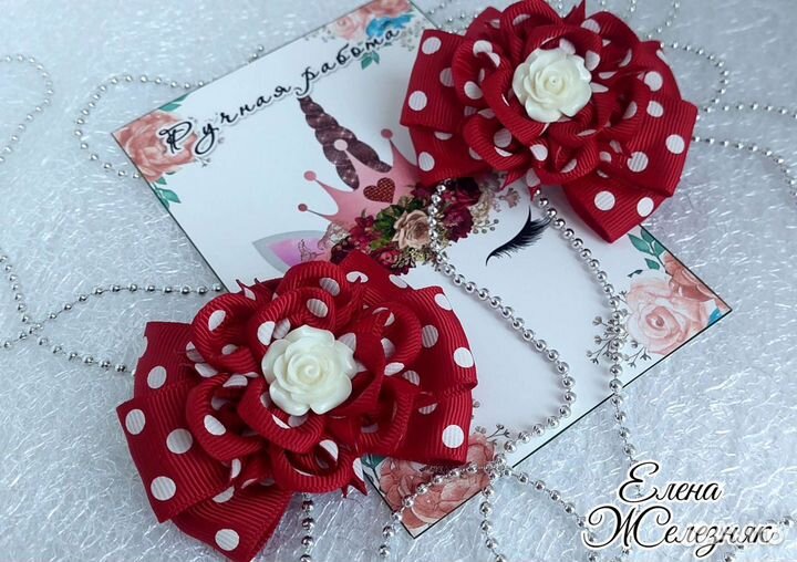Бантики ручной работы