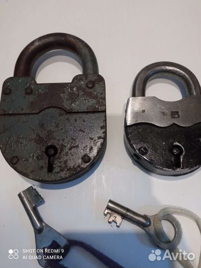 Дверные замки навесные СССР
