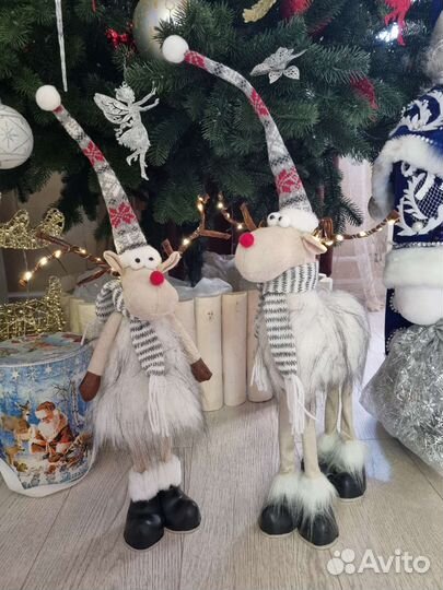 Новогодние игрушки для интерьера