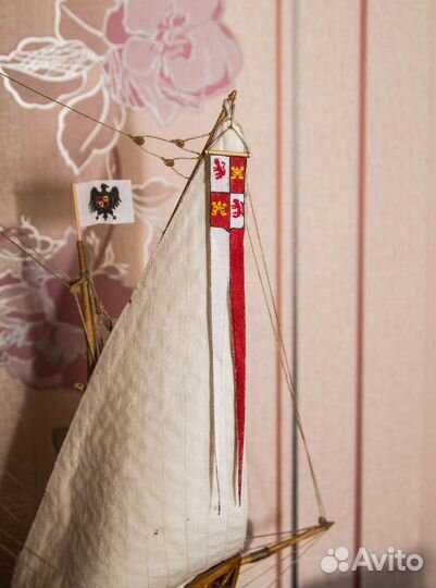 Модель каравеллы (нао) Санта Мария