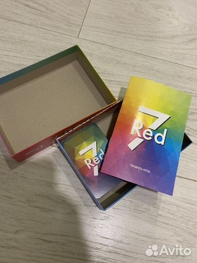 7 red настольная игра