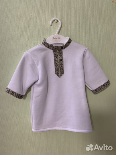 Крестильная рубашка размер 62/68