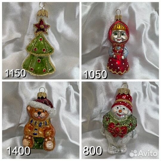 Елочные игрушки Irena