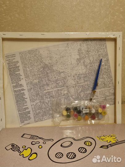 Картина по номерам/ рисование по номерам