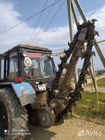 Услуги траншеекопателя