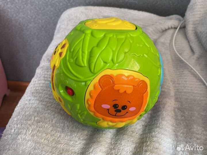 Мяч с животными « джунгли»