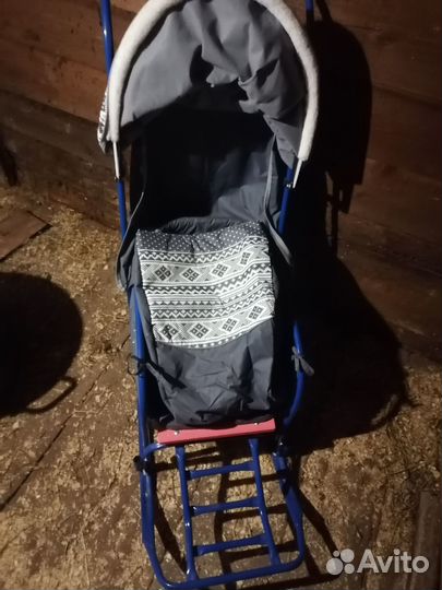 Санки коляска, детские