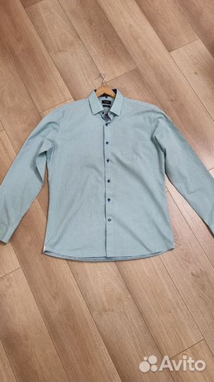 Рубашка муж kanzler slim fit xl45 раз-р по вороту