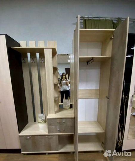 Прихожая Микс со шкафом