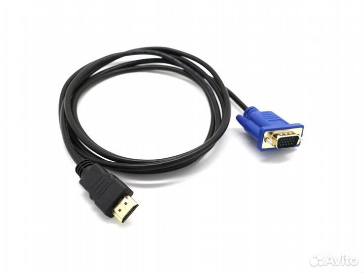 Кабель hdmi-VGA неактивный от 1м до 5м