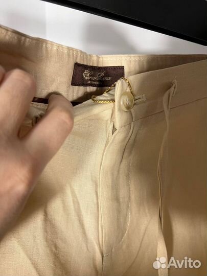 Шорты льняные Loro Piana