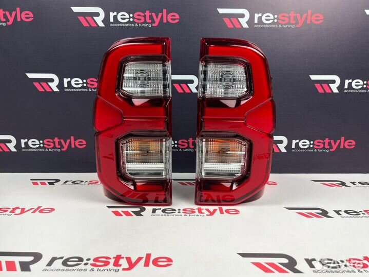 Фонари задние Toyota Hilux PickUp с16г D2161