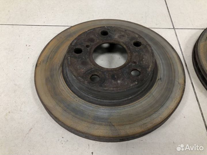 Диск тормозной передний Toyota Corolla E150 2006-2