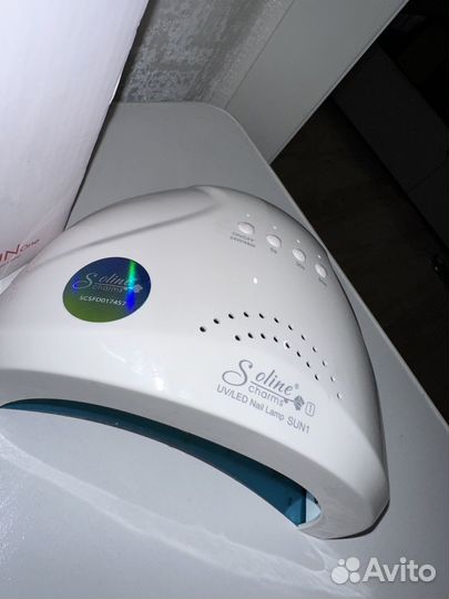 Лампа для маникюра uvled SUN 48w новая