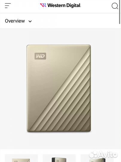 Внешний диск WD My Passport Ultra 5TB USB-C