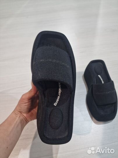 Шлепки женские alexander wang