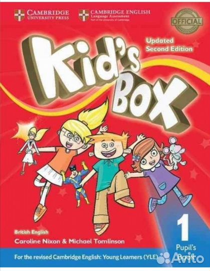 Продаю учебники Kid's Box