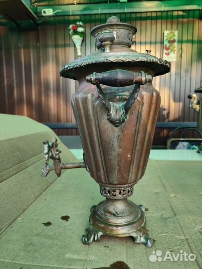 Самовар старинный братьев Рузиных