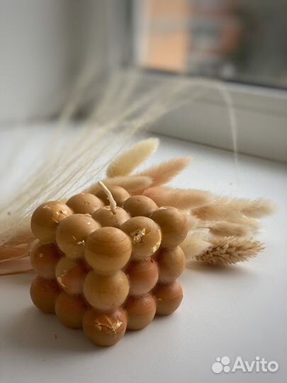 Свечи из вощины, соевого и натурального воска