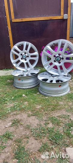 Литые диски r15 на Skoda