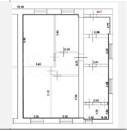 Аукцион: 4-к. квартира, 77,9 м², 1/1 эт.