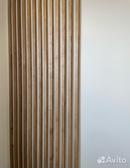 Декоративные рейки на стену/ясень