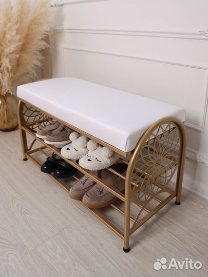 Обувница в прихожую с сиденьем