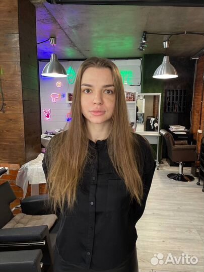 Модель на сложное окрашивание волос