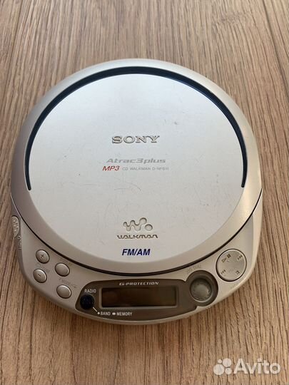 Cd плеер sony walkman d-nf611