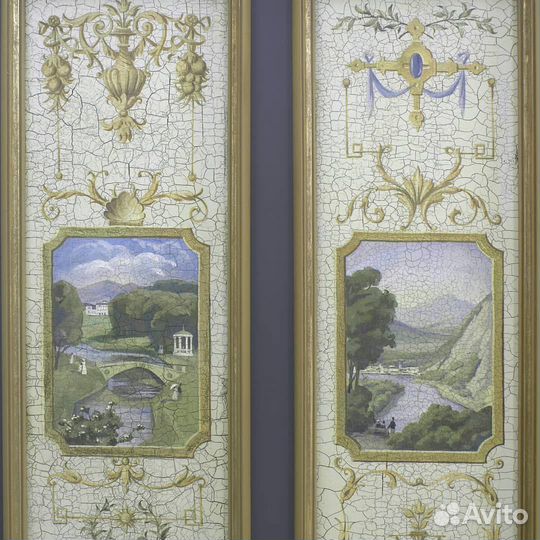 Комод с ручной росписью