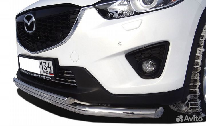 Защита бампера переднего Mazda сх-5 2013