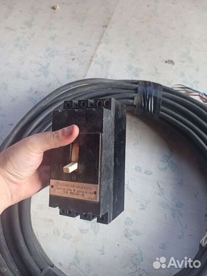 Автоматический трёхфазный выключатель 63А