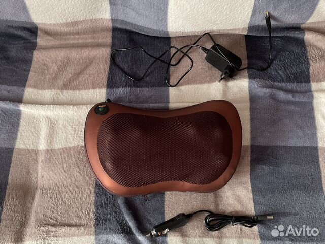 Массажная подушка для шеи
