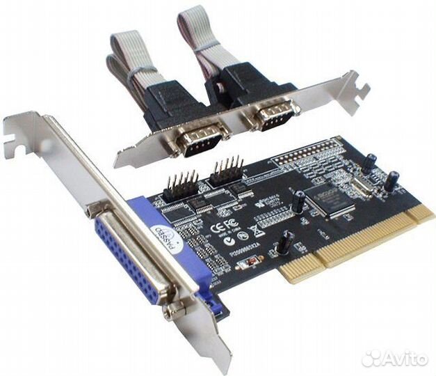 Контроллер STLab I-420 (RTL) PCI, Multi I/O, 2xCOM
