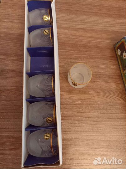 Хрустальные стопки