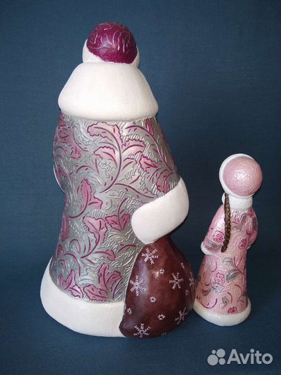 Дед Мороз и Снегурочка под ëлку. Пара # 20, редкая