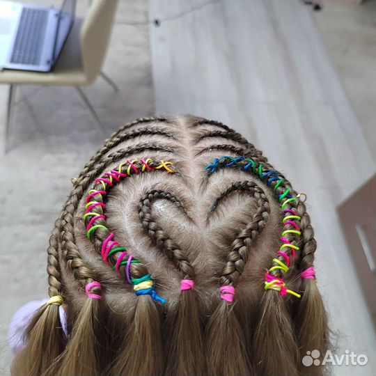 Косички на выпускной и в отпуск