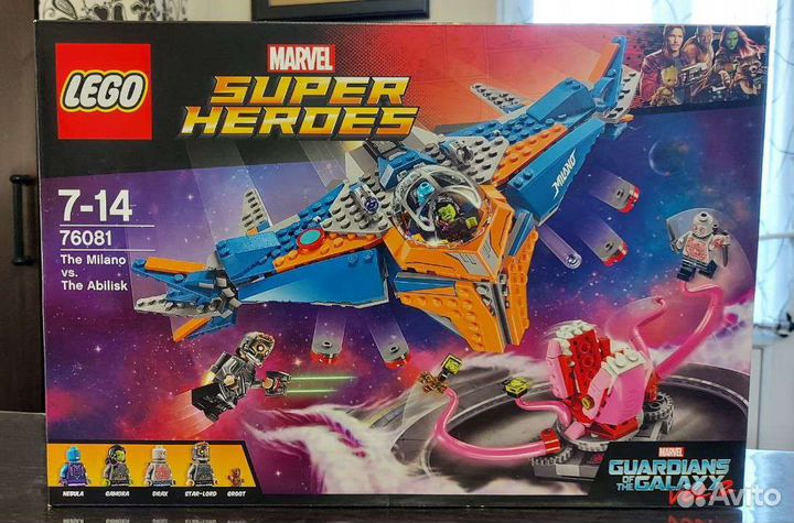 Новый Lego Marvel 76081