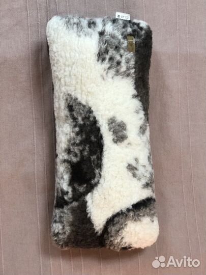 Подушка валик думка шерстяная 45*20 см