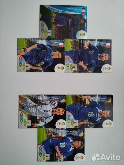 Футбольные карточки panini