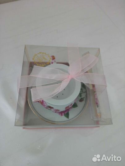 Чашка (кружка) фарфоровая заварочная