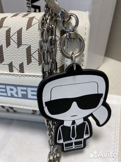 Сумка женская Karl lagerfeld новинка бежевая