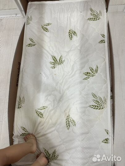 Детская кровать манеж с матрасом