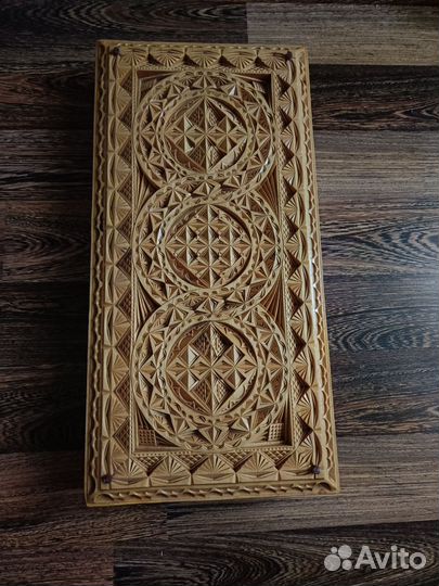 Нарды резные- геометрия